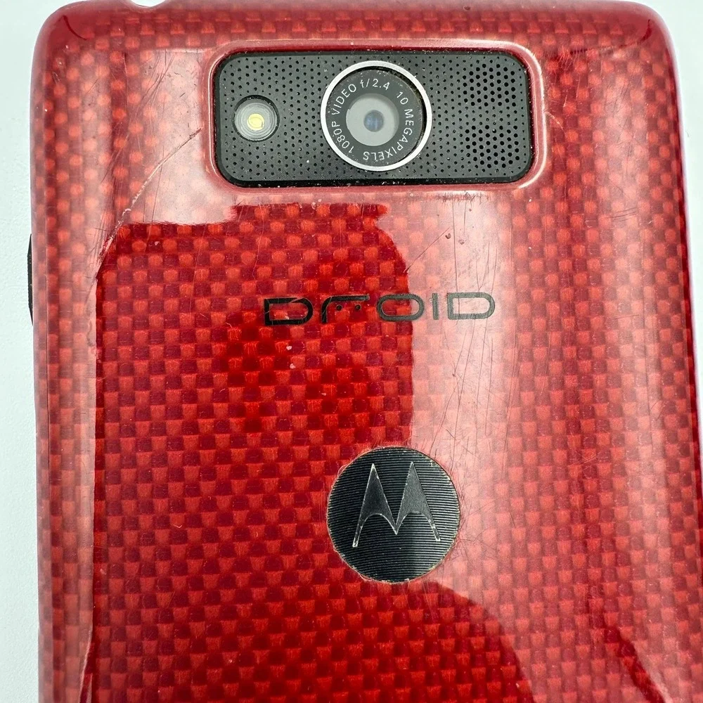 Motorola Droid Ultra XT1080 Verizon Red Smartphone 16GB Tested working